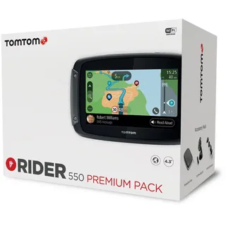 TomTom Rider 550 4,3'' Premium Pack Weltkarte inkl. Autohalterung