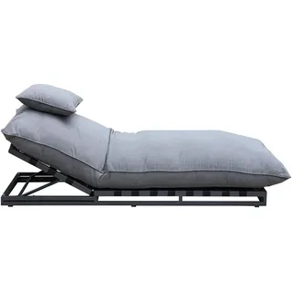 clemento Bona Promotion Loungeliege 196 x 97 x 45 cm Anthrazit