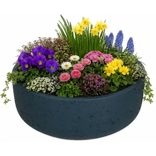 Ethan Pflanzschale Größe: L Blau Ø 35 cm - P3040-S1-38