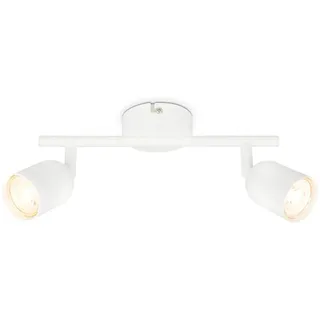 Brilo Briloner 1xGU10 schwenkbar 27,5 cm weiß