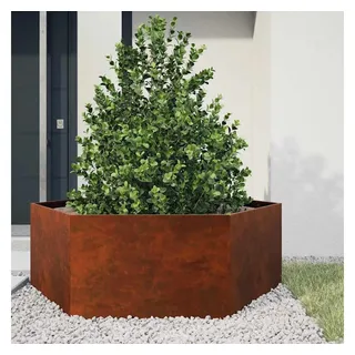 vidaXL Pflanzkübel 138 x 120 x 45 cm Grau
