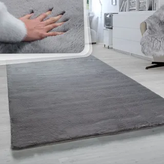 Paco Home Rabbit 780 Fellteppich 160 x 230 cm anthrazit
