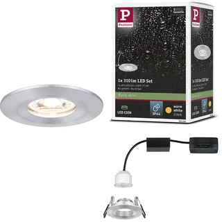 Paulmann Nova Mini Coin 1er Set rund Aluminium 4 W 2700 K