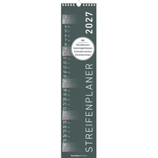 Neumann Streifenplaner Schwarz 2027