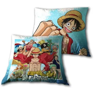 One Piece Dekokissen – Couchkissen aus Baumwolle
