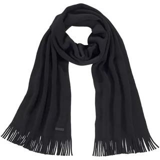 Boss Schal Albas Knitted Scarf Black