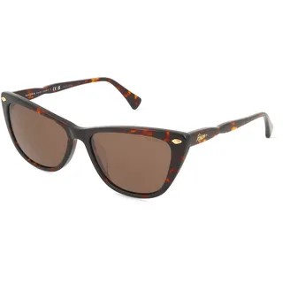 Ralph 0RA5346U Damen-Sonnenbrille Vollrand Cat Eye Acetat-Gestell, braun
