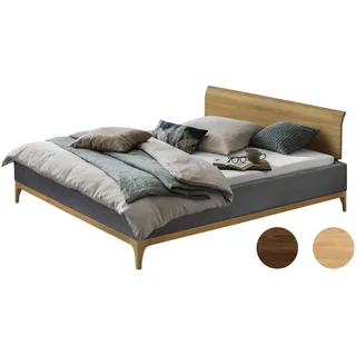 Hasena »Silenzio 28« Polsterbett 200x220 cm / Eiche bright, geölt / Tocco creme