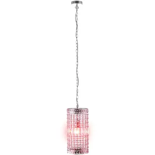 just light. LED Pendelleuchte 1-flg. dimmbar 19 cm rund Acryl Stahl