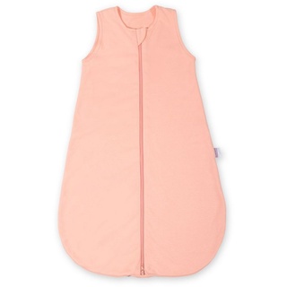 Makian Baumwoll-Schlafsack - Interlock - Apricot - Gr. 70 cm