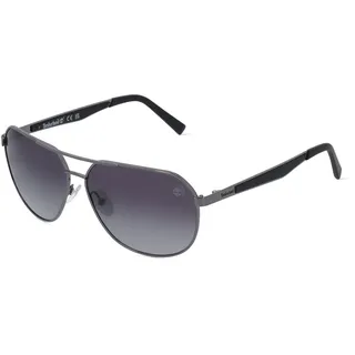 Timberland TB9298 Herren-Sonnenbrille Vollrand Pilot Metall-Gestell, grau