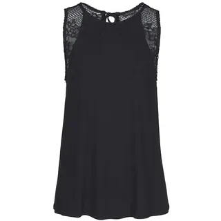 LASCANA Strandtop Schwarz 32/34