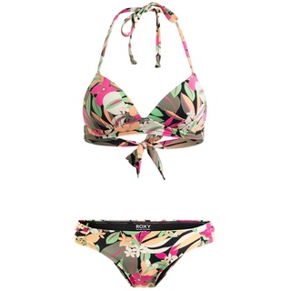 Roxy Printed Beach Classics - Triangle Bikini für Frauen Schwarz