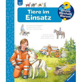 Kinder-Sachbuch WWW Tiere im Einsatz, Kinderbücher von Andrea Erne