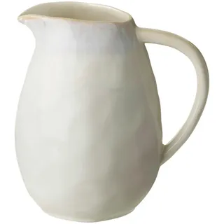 Costa Nova Krug Brisa, Weiß, Keramik, 1.76 L, Handmade in Europe, Kaffee & Tee, Kannen, Karaffen