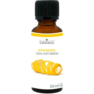 cosiMed Ätherisches Öl Zitrone, Ätherische Öle Duftöle Duftöl Raumduft 30 ml