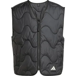 adidas Nuganic Steppweste Herren in black, Größe XL - schwarz