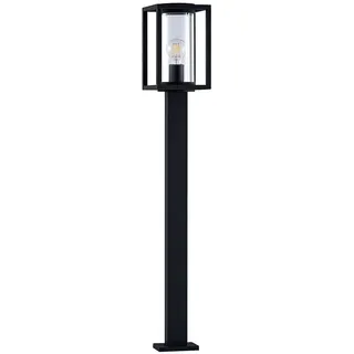 LUCANDE Wegeleuchte Aluminium 100 cm 1x E27 schwarz