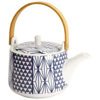 Tokyo Design Studio Teekanne Rautenmuster - Porzellan - 1000 ml