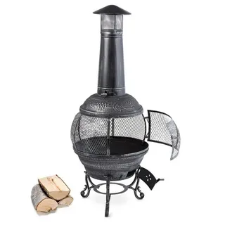 Blumfeldt Terrassenofen Ø 140 cm Schwarz