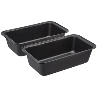 sengcengs 2 Stk Brotbackform, Kohlenstoffstahl-Backform mit Antihaftbeschichtung, Klein Kastenform Kuchen Backform, Brot Backform Rechteckig, für Toast, Brot und Kuchen