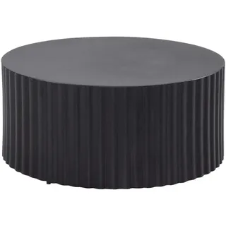 Wohnling Couchtisch Schwarz Metall 67 x 31 x 67 cm