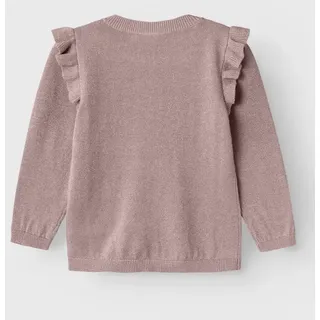 NAME IT Strickjacke MMFabinne (1-tlg) Rüschen lila 86 EU