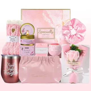Faankiton Geschenke für Frauen, Geburtstagsgeschenk für Frauen Rosa