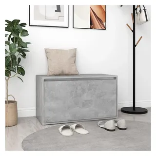 vidaXL Sitzbank Flurbank 80x40x45 cm grau