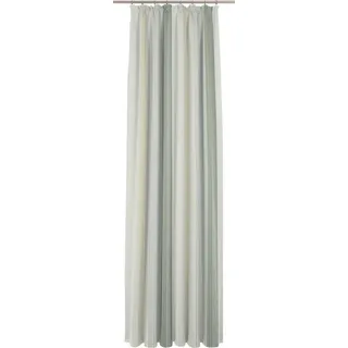 Gardine WIRTH "28066" Gr. 12, grün, B:750cm H:225cm, Polyester, Gardinen, Store - Faltenband 1:3