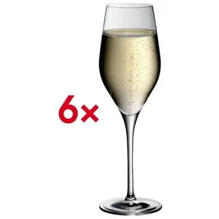 WMF Champagnerglas »DIVINE« 6 Stück 265 ml transparent, 22.3 cm