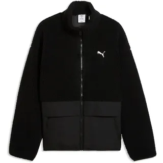Puma Hybrid Re:Fibre Sherpa Jacke Herren Schwarz L