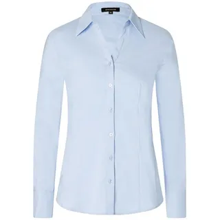 More & More Stretchbluse Blau 36