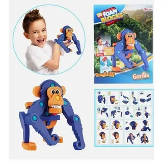TOI-TOYS Puzzle Handgefertigt AAP Junior 25,8 CM Blau 52 P