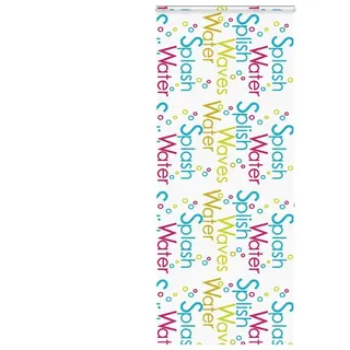 vidaXL Duschrollo 90 x 240 cm grau