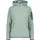Damen Unterjacke Kapuzen Fleecejacke Strick Größe 46 in Grau Jade-Trek Green 46