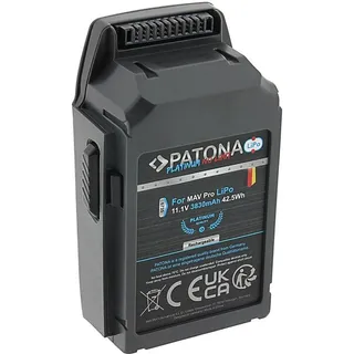 PATONA Akku Lithium-Polymer 3830 mAh grau für DJI Mavic Pro