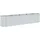 400 x 80 x 81 cm Silber
