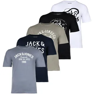 JACK & JONES JJLEOGRA TEE CREW NECK mehrfarbig XXL