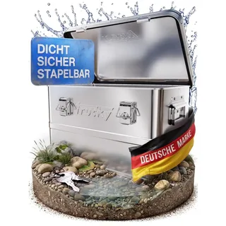 Trucky Aluminium Aufbewahrungsbox 30 l 1-tlg. silber