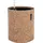 Ø 23 x 26,5 cm kork dark natural