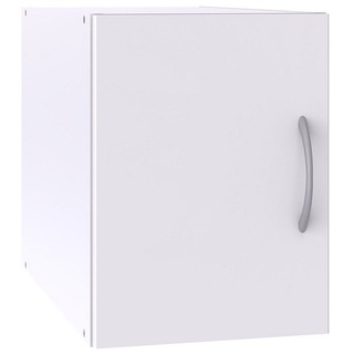 Lomadox Stauraumschrank MIAMI-43 weiß, Tür rechts oder links, ca. 30/40/54 cm weiß 30 cm x 40 cm x 54 cm