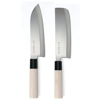 CHROMA Messer-Set Home Santoku + Nakiri (Spar-Set, 2-tlg)