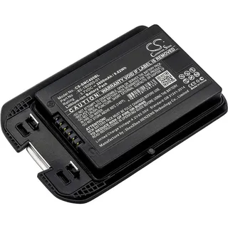 TECHTEK Akku Kompatibel mit [Motorola] MC40, MC40C, MC40N0, MC40N0-SCG3R00, MC40N0-SCJ3RM0, MC40N0-SLK3R01, MC40N0-SLK3R0112, für [Symbol] MC40, MC4 - Schwarz