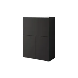 Sekretär   ¦ schwarz ¦ Maße (cm): B: 90 H: 125,1