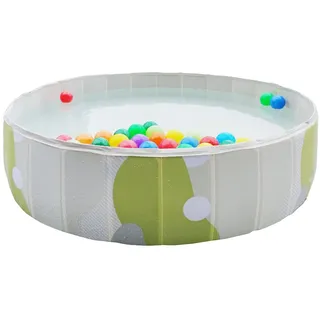 Faltbarer Pool, Planschbecken, 39,37 Zoll Größe, großes tragbares, schnell aufstellbares, auslaufsicheres Haustier- und Kinderbadebecken für draußen, Rasen, Hof, Garten, Spielzeit und Aktivitäten