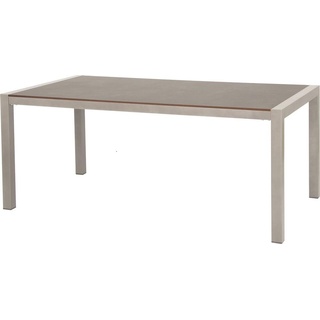 acamp Gartentisch Acamp Tisch HPL Extension Fix 180 x 98 x 75 cm grau