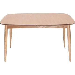 miliboo Esstisch ausziehbar 130 x 76 x 90 cm silber