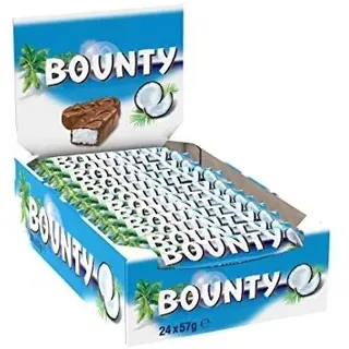 Bounty - Schokoriegel Kokos Schokolade - 24 Riegel x 57g