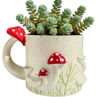 Kunstharztopf Für Blumen Vintage Boho Dekoelement Pflanztopf